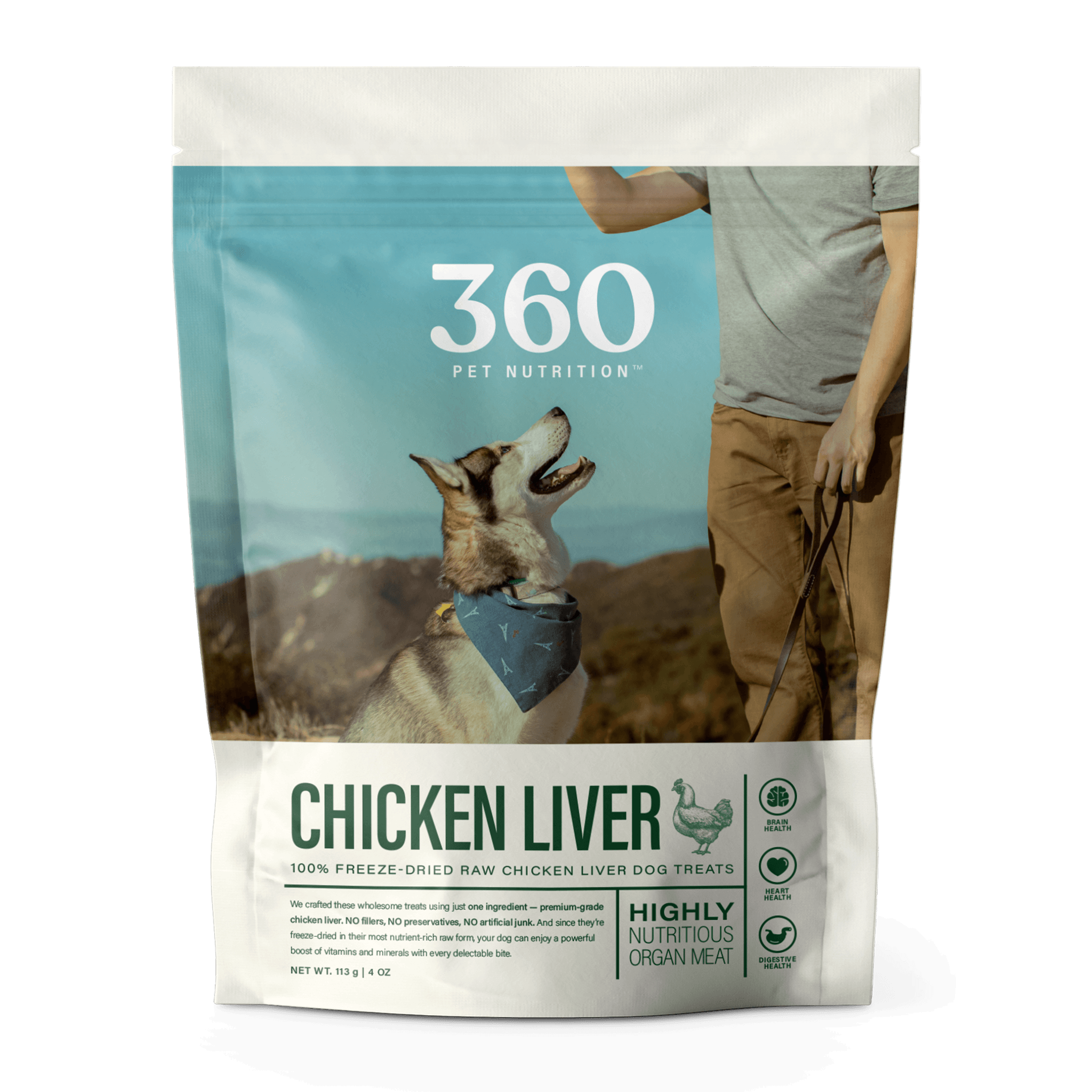 Freeze-Dried Raw Chicken Liver Dog Treats